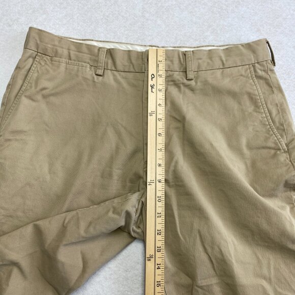 Polo Ralph Lauren Pants Men's 34 Tan Stretch Classic Actual Size 32 x 30.5 - Picture 5 of 8